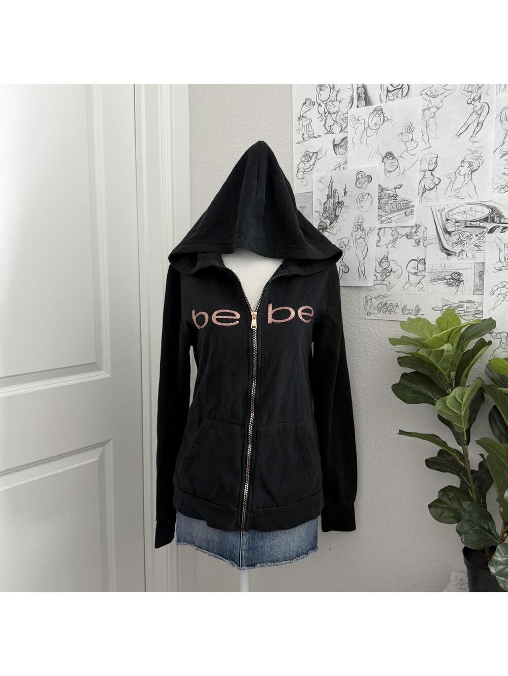 Bebe zip up hoodie